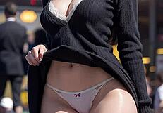 Show Me Your Panties Under Skirt?