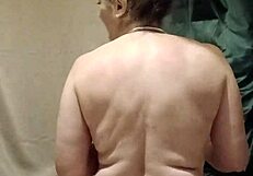 Slave in Tags Belt Enjoys Humiliation and Orgasm