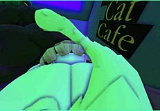 Viper fucks Candy and her demi-human kittens