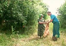 Grandparents Relieve Their Longing For Good Sex By Finding A Nymphomaniac Girl At The Picnic