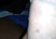 Check out this amateur ebony close-up with big black cock and wet pussy