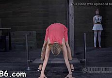 Diaper bondage rough fucking and spanking.