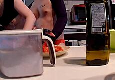 hey, this perverted flat-chested cheating wife loves creampies for two days straight part 3, homemade amateur style 😏💦