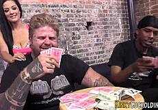 Domina Cuckolds Husband In Intense Three-Way Humiliation