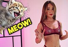 Steamy Red Lingerie Try On - Hannahjames710