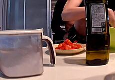 hey, this perverted flat-chested cheating wife loves creampies for two days straight part 3, homemade amateur style 😏💦