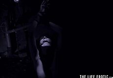 Sweaty Latino Girl Masturbates With Ice Cubes On The Desk In The Kitchen, Reaching Orgasm As A Petite Teen