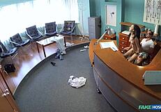 18 Year Old Virgin Fucks Doctor First Time