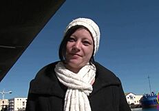 Hot Bitch Caro Exposes Publicly Then Gets Fucked Hard