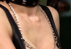 i'm watchin this xxx femdom fuckin film with rough domination and bondage