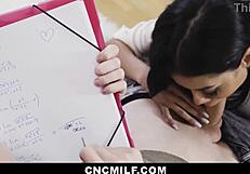 Stepmom gets freeuse pounding from behind