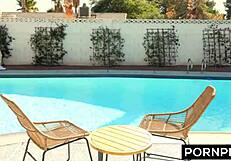 tell me, why is amber moore freshening up her sweaty pussy for big cock?