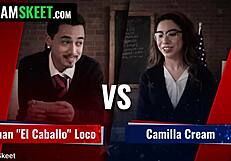 The Master Debater With Risky Girls Threesome!