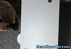 Teenage Shoplifter Rides Hardcore