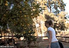 Samantha Rae captivates with her blonde charm and alluring presence