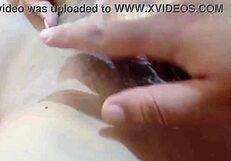 Two girls cum hard in lesbian sex at friend's house!