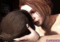 Jill And Claire Explore Lesbian Love