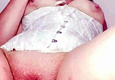 Latina stepmother with prominent cameltoe engages in private activity for her stepson