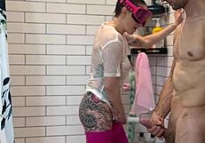 dickflash adventure in bathroom part 1