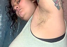 Sweat And Cream Build Up In My Armpits During Intense Fetish Play