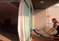 amateur asian teen fucks her big-dick european boyfriend after a day out