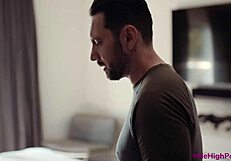 Vanna bardot catches stepdad with secretary