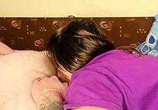 slutty babe rims ass hungrily