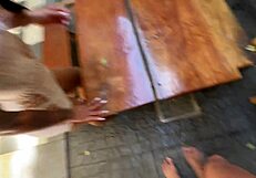 Enjoying Time With A Stunning Brunette