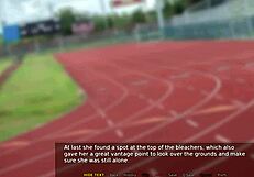 Outdoor Public Redhead Plays Caseys Fall Part 2