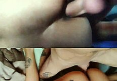 My ass compilation eaten by my big-dicked husband