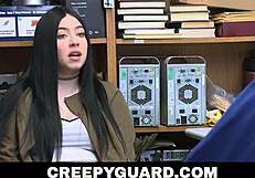 strip the curvy thief and fuck her