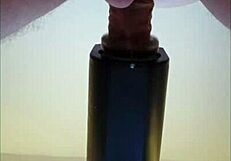 Intense POV Cumshot With Remote Sextoy Milking Down Under