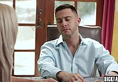 petite latina jumped on a strangers huge hard dick