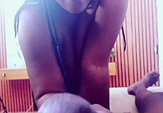 oh my god, she got fucked seeing my huge cock!