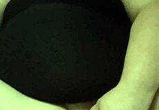 wife sits on the dryer