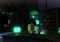 Fucked the cute femboy librarian in the library