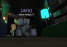 Fucked the cute femboy librarian in the library