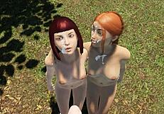 Redhead Plays in Paradise Trails VR