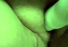 wife sits on the dryer