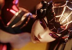 Widowmaker Screams for Huge Anal Creampie!