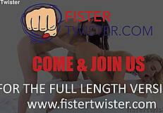 Hot Blonde Endures Deep Lesbian Fisting