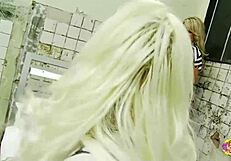 Three Blonde Sluts Sent To Jail For Lesbian Group Sex