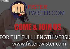 Hot Blonde Endures Deep Lesbian Fisting