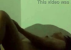 Young amateur couple explores feet and ass with intense gaping orgasm