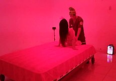 Delicious Moans from Horny Mexican Milf in Brothel