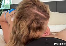 Petite Step Sister Fucks Raw! She Wants Creampie!