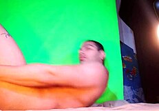 Sexy Masturbation Ass Close Up Big Cock Fart Foot Slow Motion Cumshoot