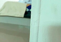 daddy discovers stepdaughter with dildo in ass and masturbates to orgasm while she cums