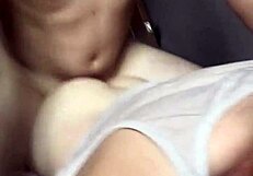 Fucked An 18 Year Old Beauty Behind Garages Then On Bed