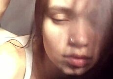 Fucked An 18 Year Old Beauty Behind Garages Then On Bed